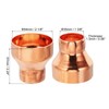 PATIKIL 2 1/8" to 1 3/8" ID Copper Reducer, 99.9%