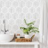 MelunMer Grey Modern Peel and Stick Wallpaper Boho Removable Wallpaper