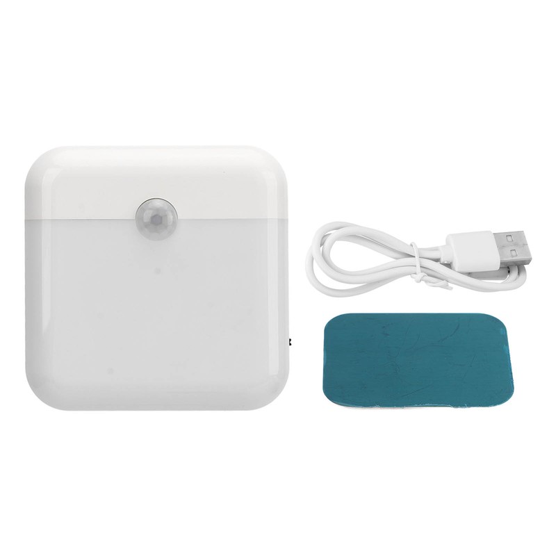 Motion Sensor Dimmable Night Light Two Colors Bedside Induction Lamp