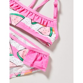Schiesser Girls Bustier Bikini Swimwear Set, Multicoloured (multicolor 1 904)