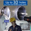 PLG2SUPT 8” HSS Bi Metal Hole Saw Cutter for Wood