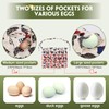 Hossmily 2 Pack Egg Apron, Egg Collecting Apron for Chicken