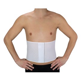 Hydas Abdominal and Back Support Belt, Supports Muscle Weakness and Supports the Spine, Promotes Upright Posture, Made in Germany, Size 3