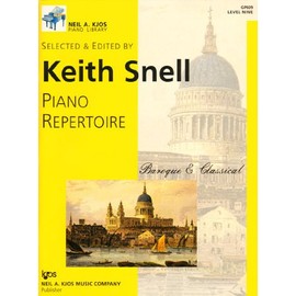 GP609 - Piano Repertoire: Baroque & Classical Level Nine