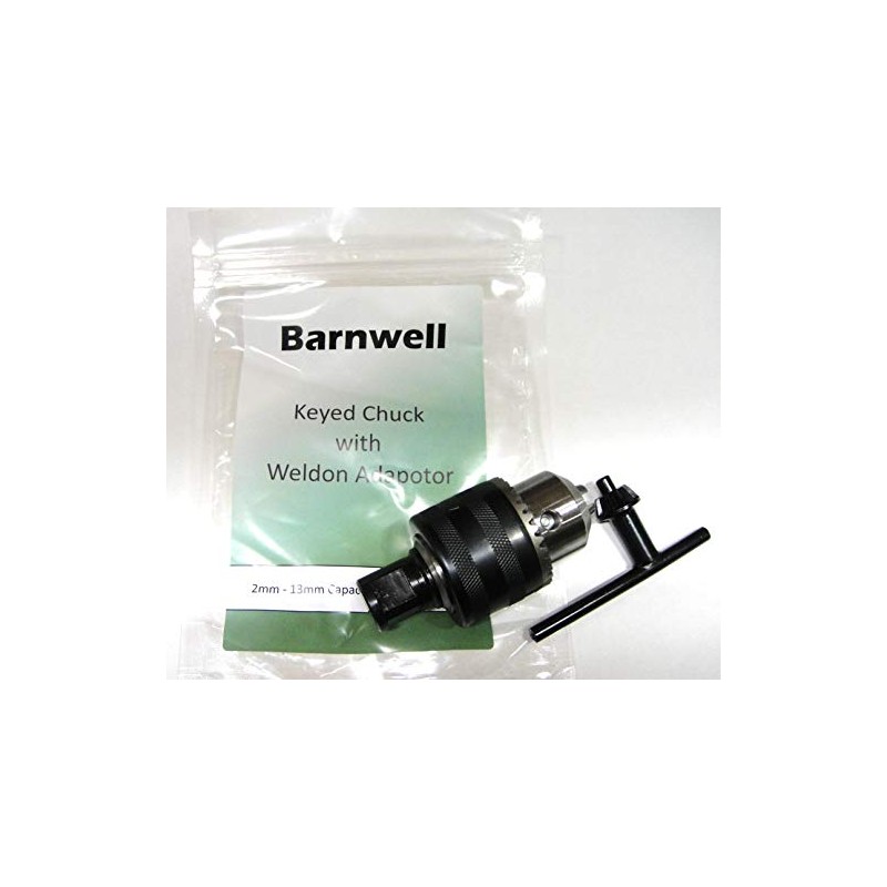 Barnwell Keyed Chuck with Weldon Adaptor to be Used with