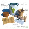 Cactus Luxury Grow Kit, The Plant Gift Co. Percy Pricklebum