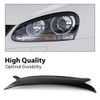 G-PLUS Headlight Eyelids Cover Compatible with 2006-2009 VW Golf GTI