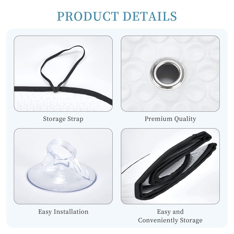 Dujiea Car Front Window Sunshade, Funny Driving Dinosaur Foldable Auto