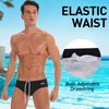 Arcweg Men's Swimming Trunks Short Tight Boys Swimming Trunks Removable