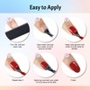 JODSONE 36Pcs Gel Nail Polish Kit with 4 Functional Adhesive