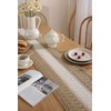Macrame Table Runners Farmhouse Style Lace Boho Table Runner and