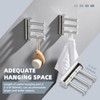 Suyar Swivel Robe Hooks 3 Arms, SUS 304 Stainless Steel