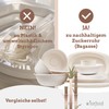 Wisefood Sugar Cane Plates – Pack of 50 Bagasse Disposable