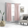 Blush Pink Curtains 72 Inch Length - 2 Panels Room