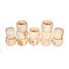 Napkin Rings Set of 12, Wooden Napkin Holders, Sailor Napkin