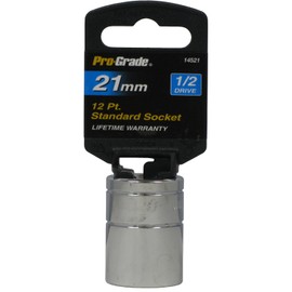 1/2" DR. 12 PT. 21mm SOCKET
