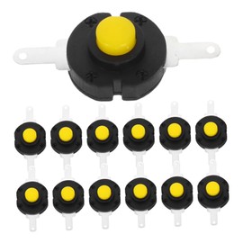 CHILDWEET 20pcs Micro Latching Push Button Switch Self Lock Control for Flashlights Lamps and DIY Projects for Camping and Emergency Preparedness