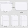 Skycase A5 Binder Pockets, 6-Hole Zipper Pockets Plastic Loose-Leaf Folders,