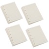 Audiofan Notebook Refill, Mini 6 Holes, Horizontal Rule, A7, 6