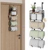 Over The Door Towel Racks for Bathroom, 5 Tier Towel