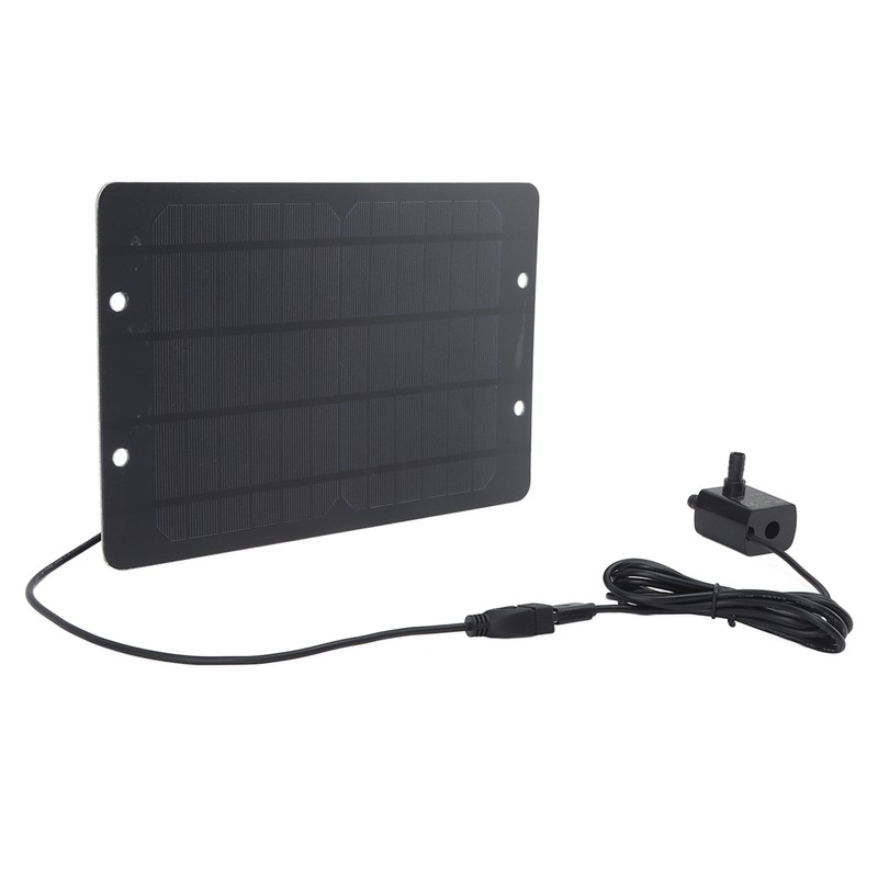 Solar Water Fountain Pump Set 6V 10W USB Solar Fountain