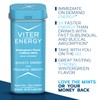 Viter Energy Caffeinated Mints 40mg Caffeine, B Vitamins, Sugar Free.