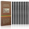 10PCS Charcoal Sticks, 5-7mm Black Willow Charcoal, Drawing Tools Charcoal