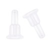 Silicone Earring Backs, Full Cover, 20PCS Clear Earring Backs Replacements,