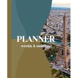 Weekly Planner & Monthly Budget Planner: Reading Tracker, Reminder, Birthday Calendar, Inspirational Quotes, Priorities, Notes, 7.5" x 9.25", 110 Pages