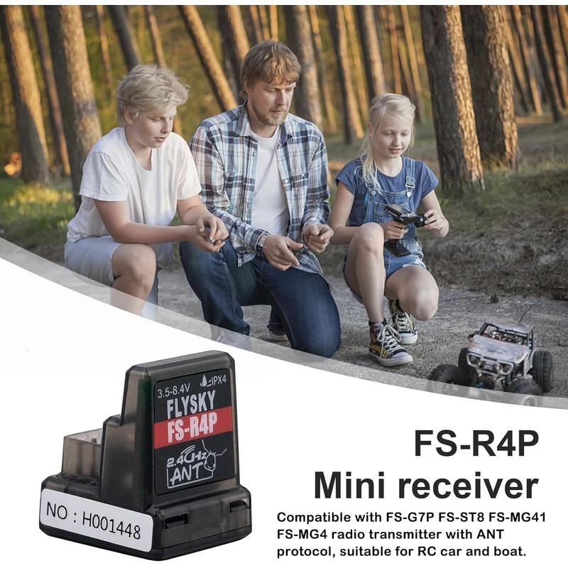 UltraPower Corona R4DM-SB 4ch JR Compatible DMSS 2.4GHz Receiver (R4DM(4ch))