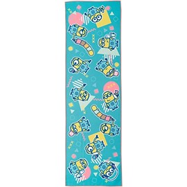 Marushin 4805052800 Cooling Towel, Minions, Cool Towel, Children, Elementary School Students, Ice Pop Minions