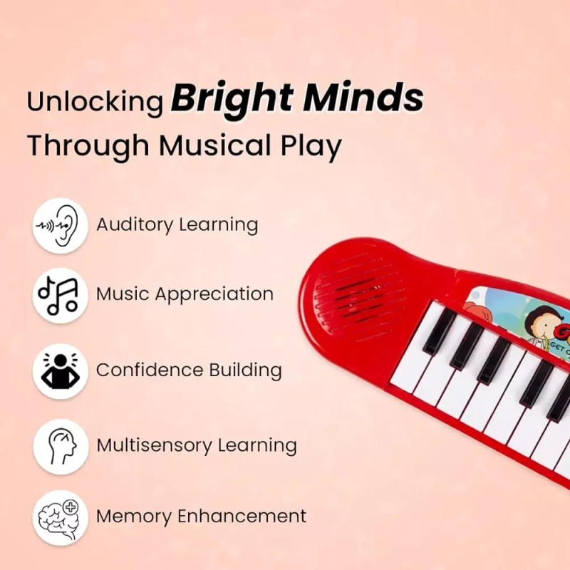KH Piano Para Niños Bebés Teclado Musical Juguete Homaraña