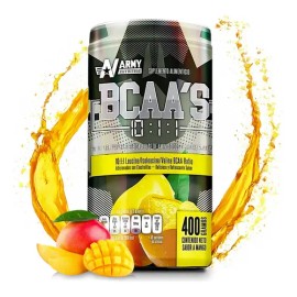 Aminoácidos BCAA 1011 Army Nutrition de Mango en Polvo 400 g                                                                                          