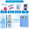 HQ Kites 2.2m Symphony Beach III Rainbow R2F, Multi-coloured, 73.66