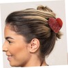 Minkissy Heart Claw Clip for Women No Crease Hair Clips