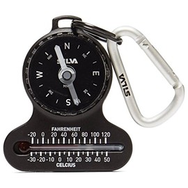 Silva Pocket Compass Thermometer Gadget, Adults Unisex, Clear, TU