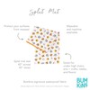 Bumkins Splat Mat, Waterproof, Washable for Floor or Table, Under