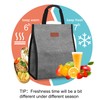 Lunch Bags for Women Insulated Reusable Lunch Tote with Internal