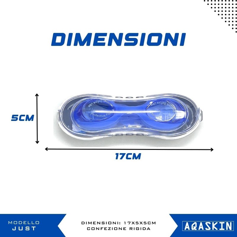 AQASKIN Professional Swimming Goggles Model JUST - Swimming Goggles for