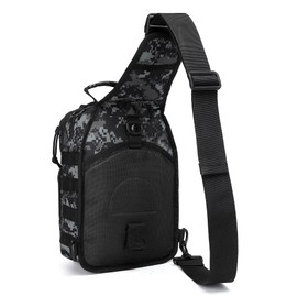 HPDF Tactical Sling Backpack Military Crossbody Bag Pack for Mens One Shoulder Holster Sling Bag 10L