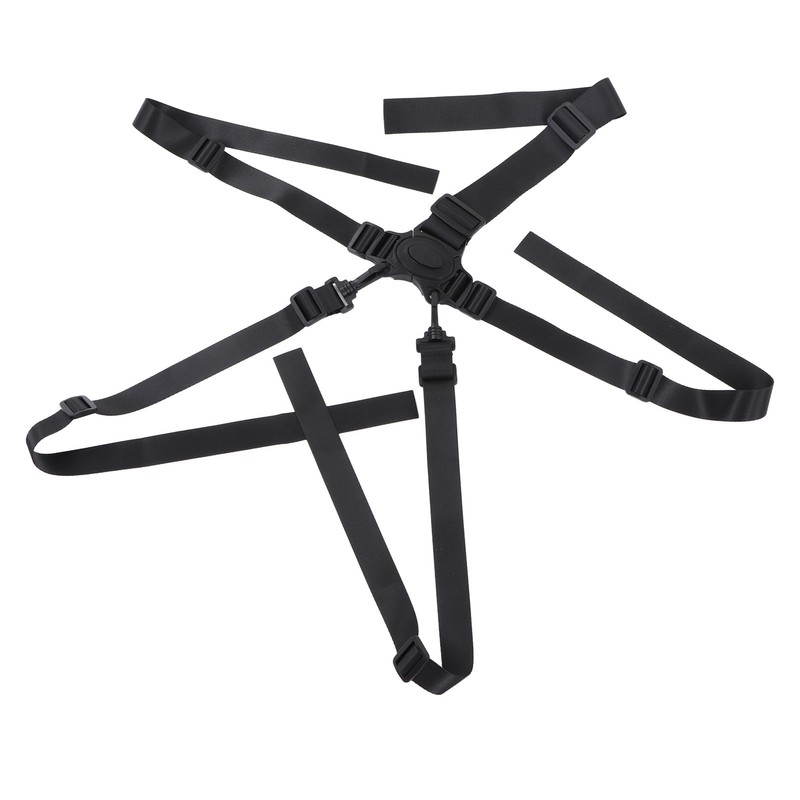 5 Point Child Seat Belt Ellipse Adjustable High Chair Strap