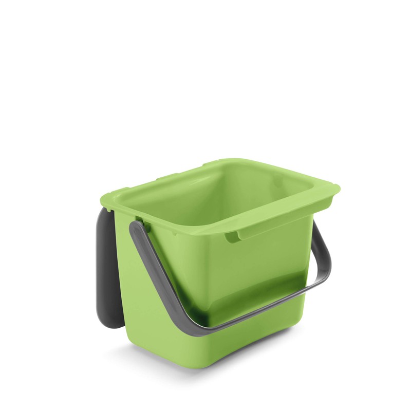 Metaltex Waste Bin Plastic Green 25 x 20 x 19