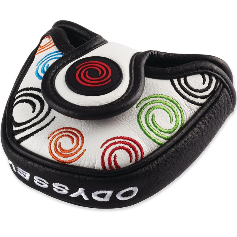 Callaway Premium All Leather Putter Headcover 2024 Unisex White Mallet