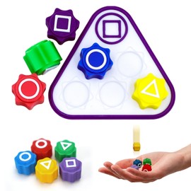 Randomgo Gongi Korean Game, Gongi Korean Game, Gongi Jack Stone Set, Gongi Traditional Korean Game for Children and Adults, Traditional Toy (B)