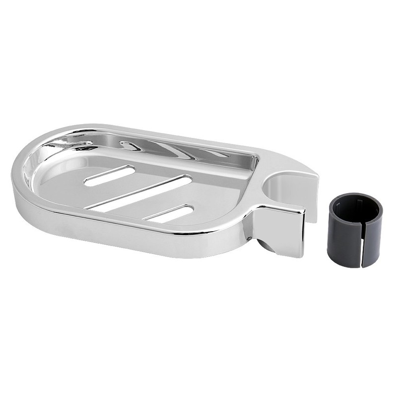 Dish Holder Cup Adjustable Dish Rod Slide for Bathroom &