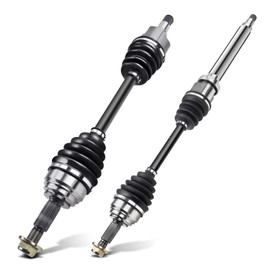 A-Premium Pair (2) Front CV Axle Shaft Assembly Compatible with Ford Fiesta 2014-2018, 1.0L 1.6L, Driver and Passenger Side, Replace# CV1Z3B436A, CV1Z3B437A