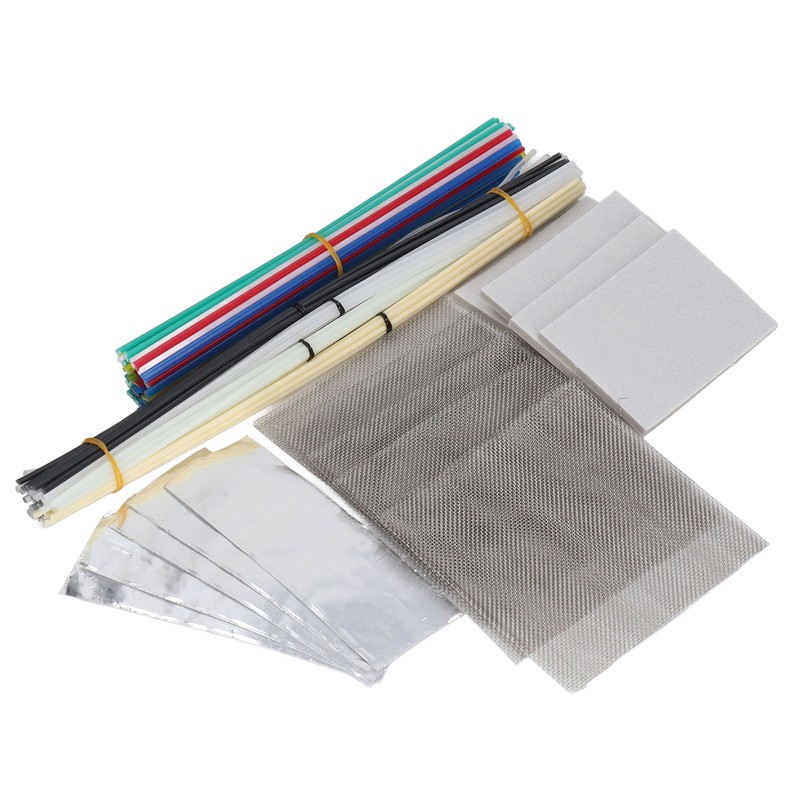 106PCS Plastic Welding Rod 12 Colors ABS PP PU PE