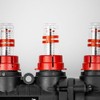 Tiardey Water Flow Meter for Underfloor Heating Manifold High Flow