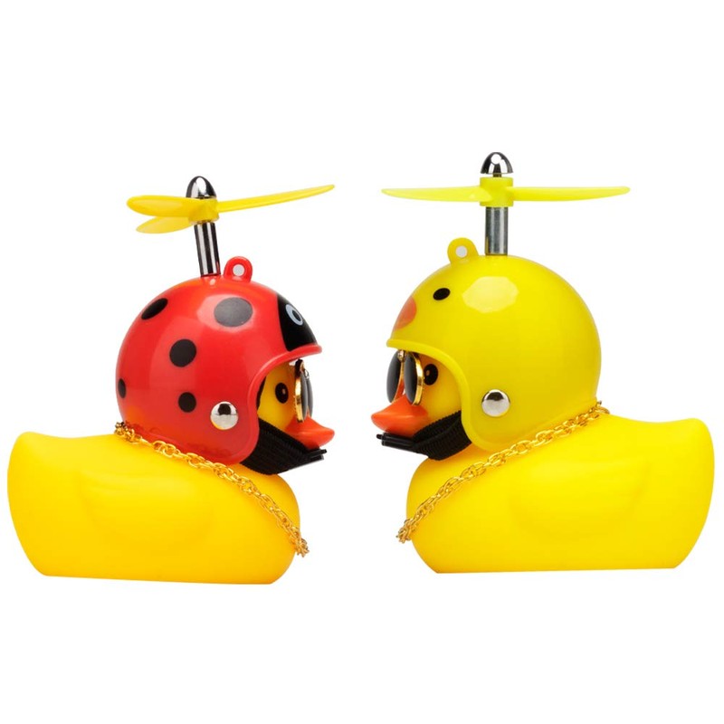 wonuu Rubber Duck Car Decorations Cute Yellow Duck Car Dashboard
