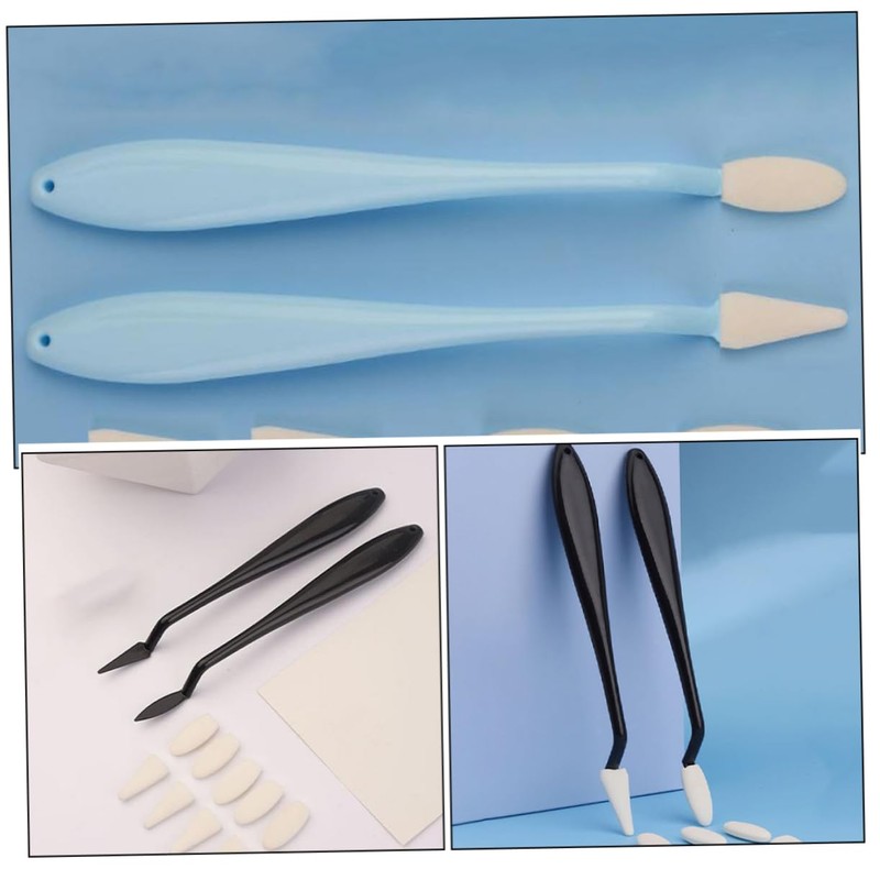 Operitacx Dual Tip Drawing Art Blenders Tools Eraser Sponge for